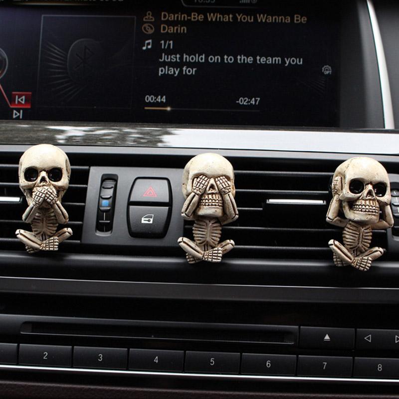 Pre-Sale>> Creative Car Skull Ghost Head Aromatherapy