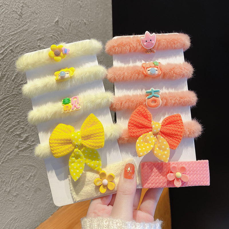 Plush Hair Scrunchies,Hair Bands (10pcs)