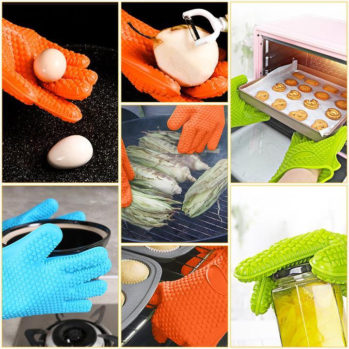 Bequee Heat-resistant Silicone Gloves