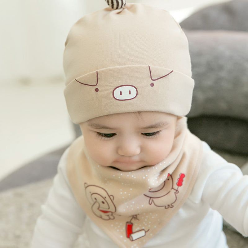 Newborn baby hat set