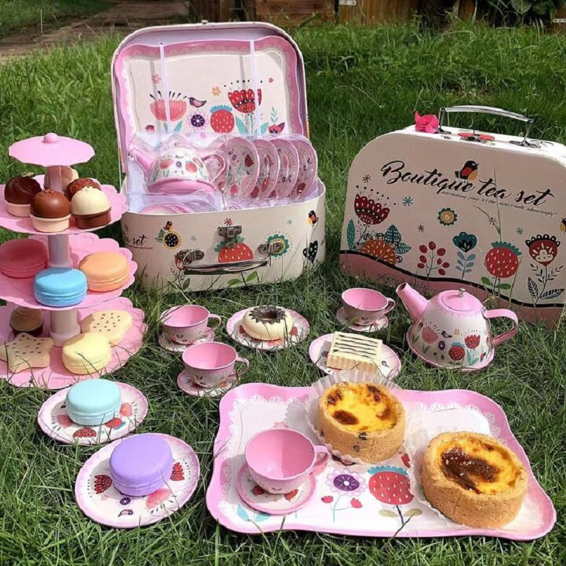 Tea Party Set, Children Pretend Play Toy