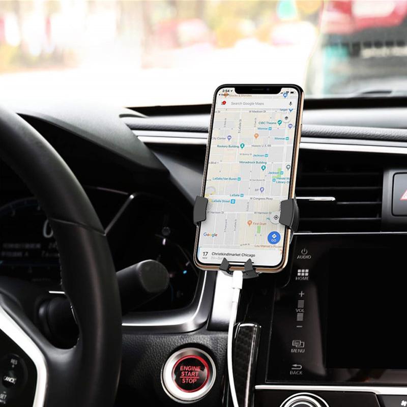 Circular Gravity Car Phone Holder