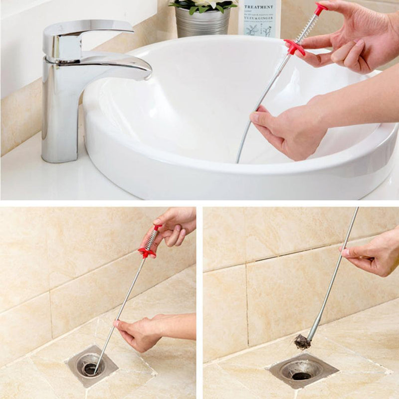 Kitchen Sink Sewer Cleaning Hook 2pcs