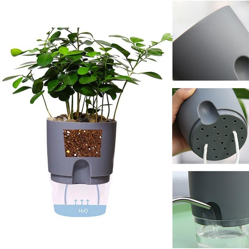 Self-watering Hydroponic Flowerpot