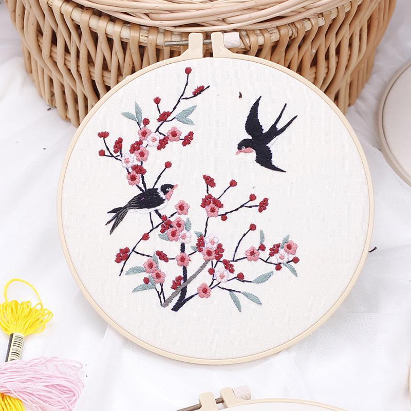 Hand-embroidered DIY Kit