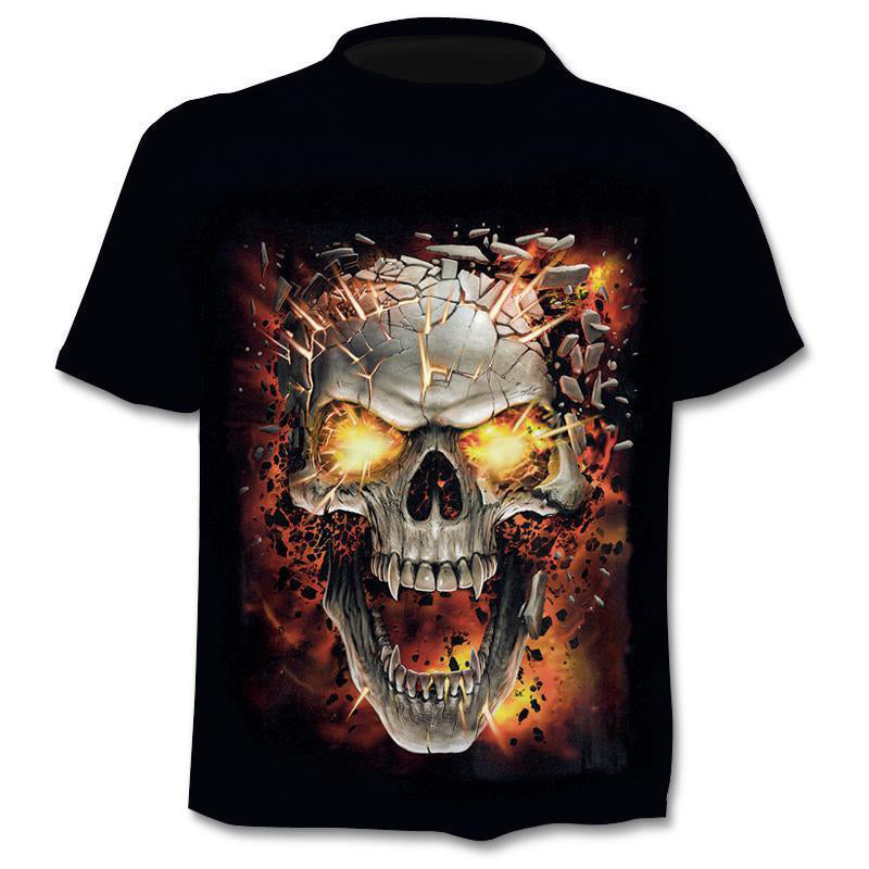 Skeleton Demon Short Sleeve