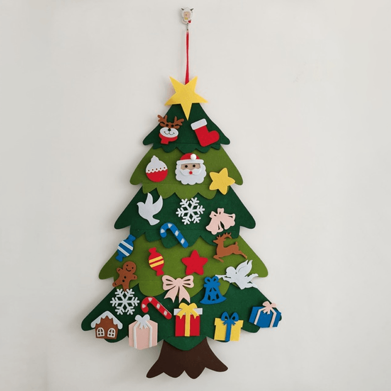 NEW UPGRADED DIY Felt Christmas Tree, A Great Gift For Kids