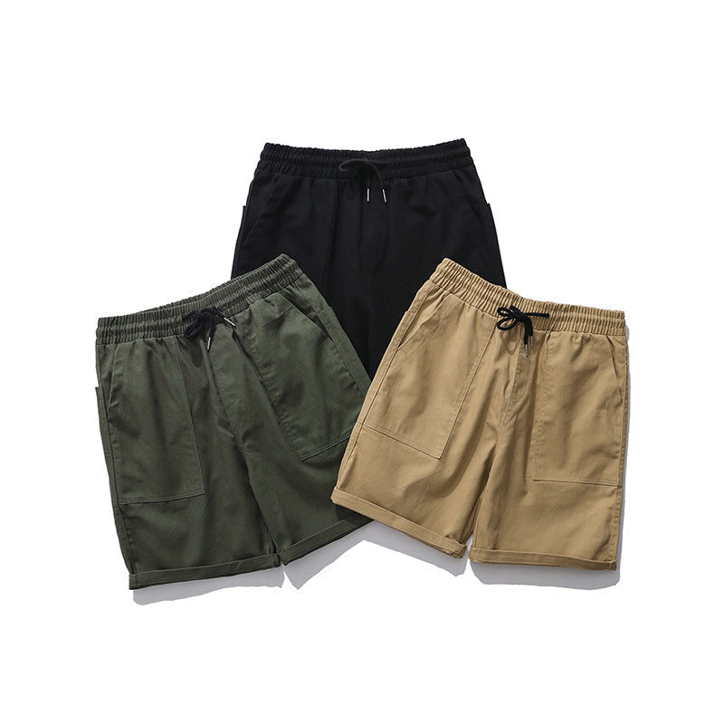 Men's lightweight cotton cargo shorts