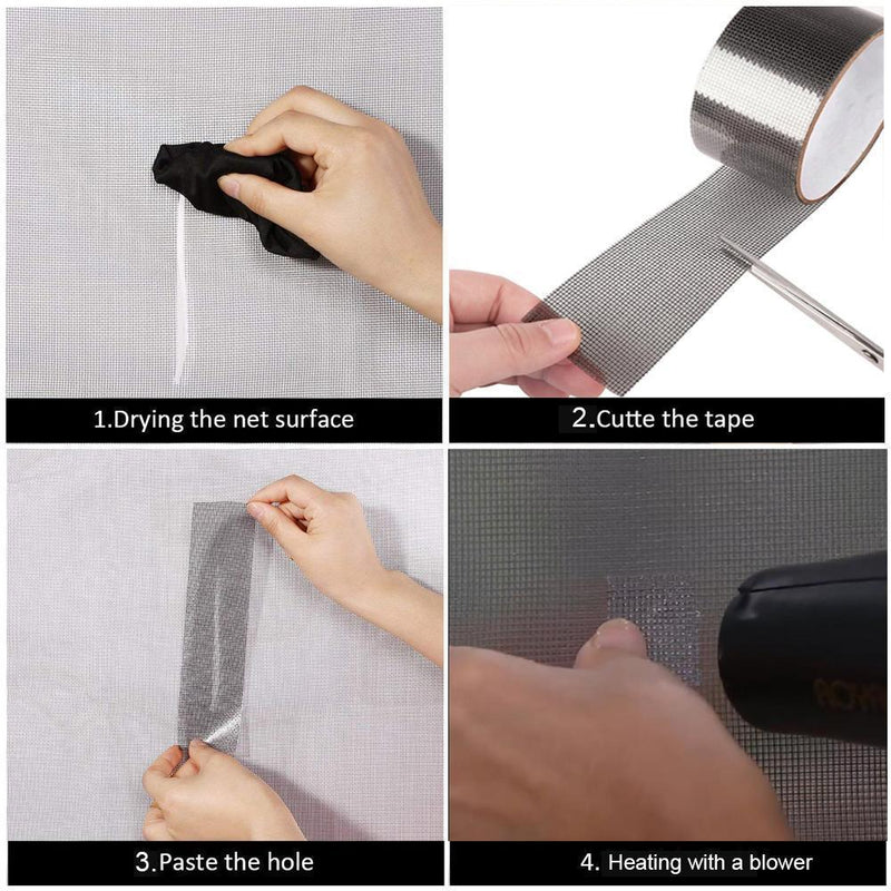 【🔥BUY 2 GET 1 FREE】Prevents Intruding Insects Screen Repair Kit